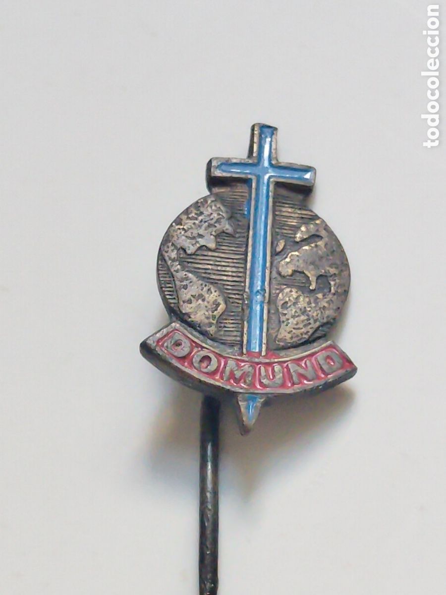 Pins de colecci&oacute;n: DOMUND. DOMINGO MUNDIAL DE LAS MISIONES.PIN DE AGUJA ANTIGUO A&Ntilde;OS 50.