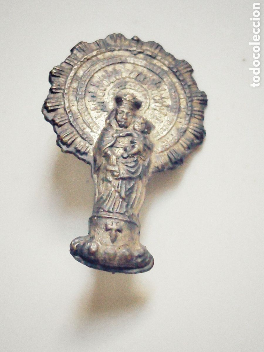 Pins de colecci&oacute;n: PIN INSIGNIA METALICA. VIRGEN DEL PILAR. DE ALFILER, ANTIGUO. A&Ntilde;OS 20