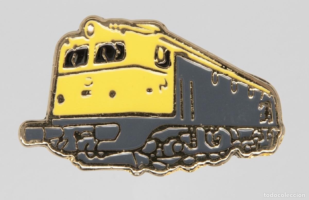 Pins de colecci&oacute;n: PIN DE SOLAPA LOCOMOTORA ELECTRICA SERIE 269 DE RENFE 3 X 2 CM BUEN ESTADO