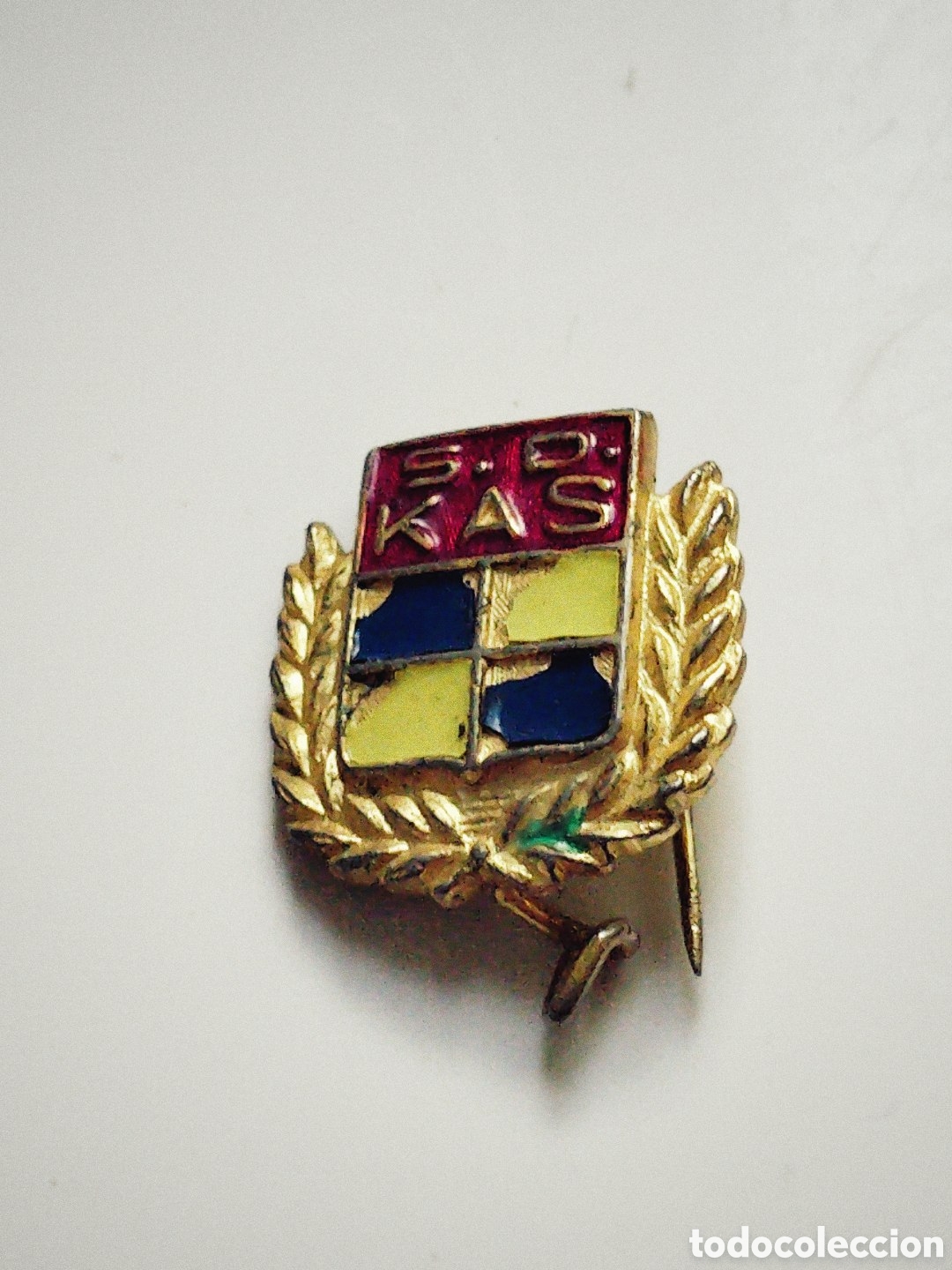 Pins de colecci&oacute;n: S. D. KAS Vinculada al ciclismo. A&ntilde;os 50/70