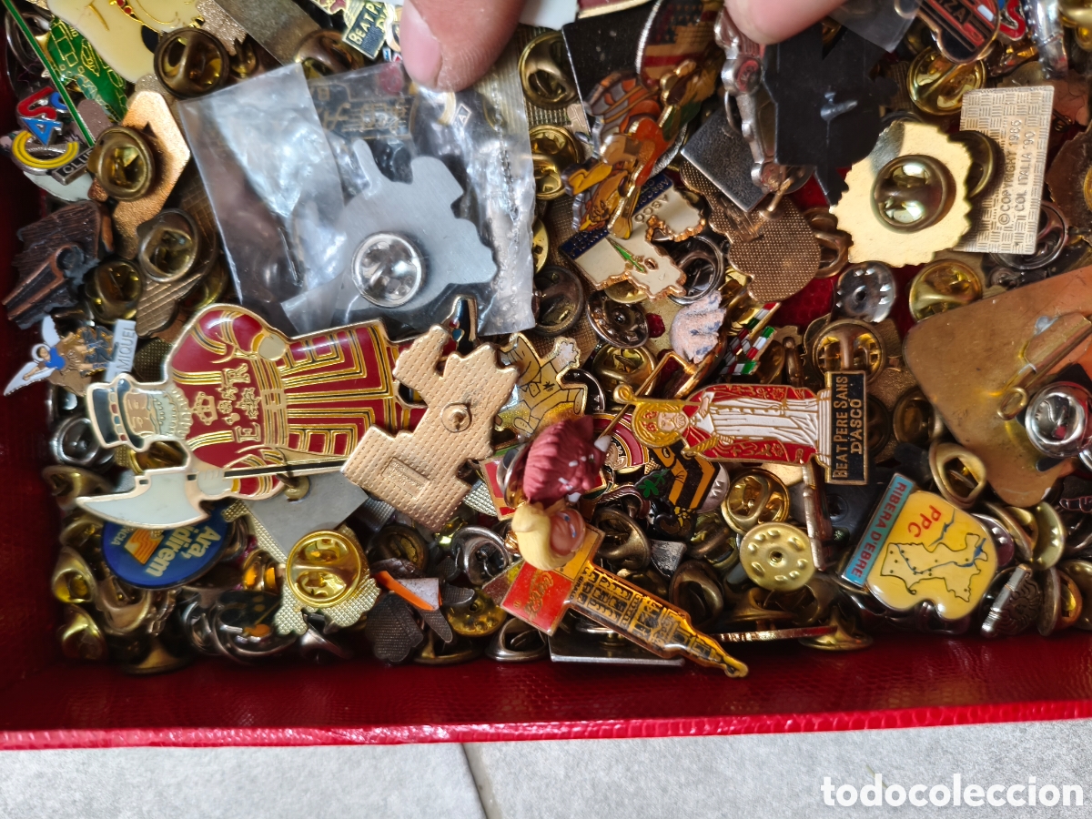 Pins de colecci&oacute;n: Lote pins antiguos variados - Foto 2