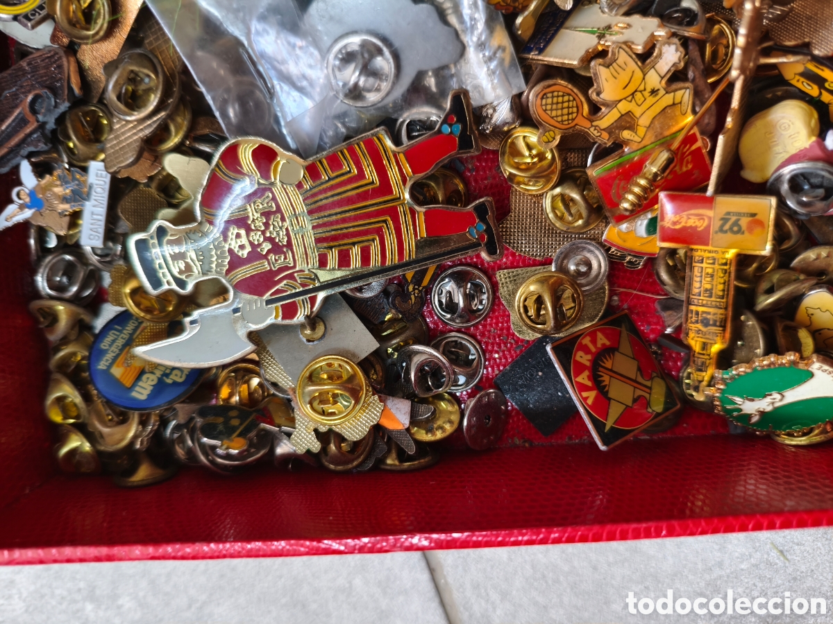 Pins de colecci&oacute;n: Lote pins antiguos variados - Foto 3