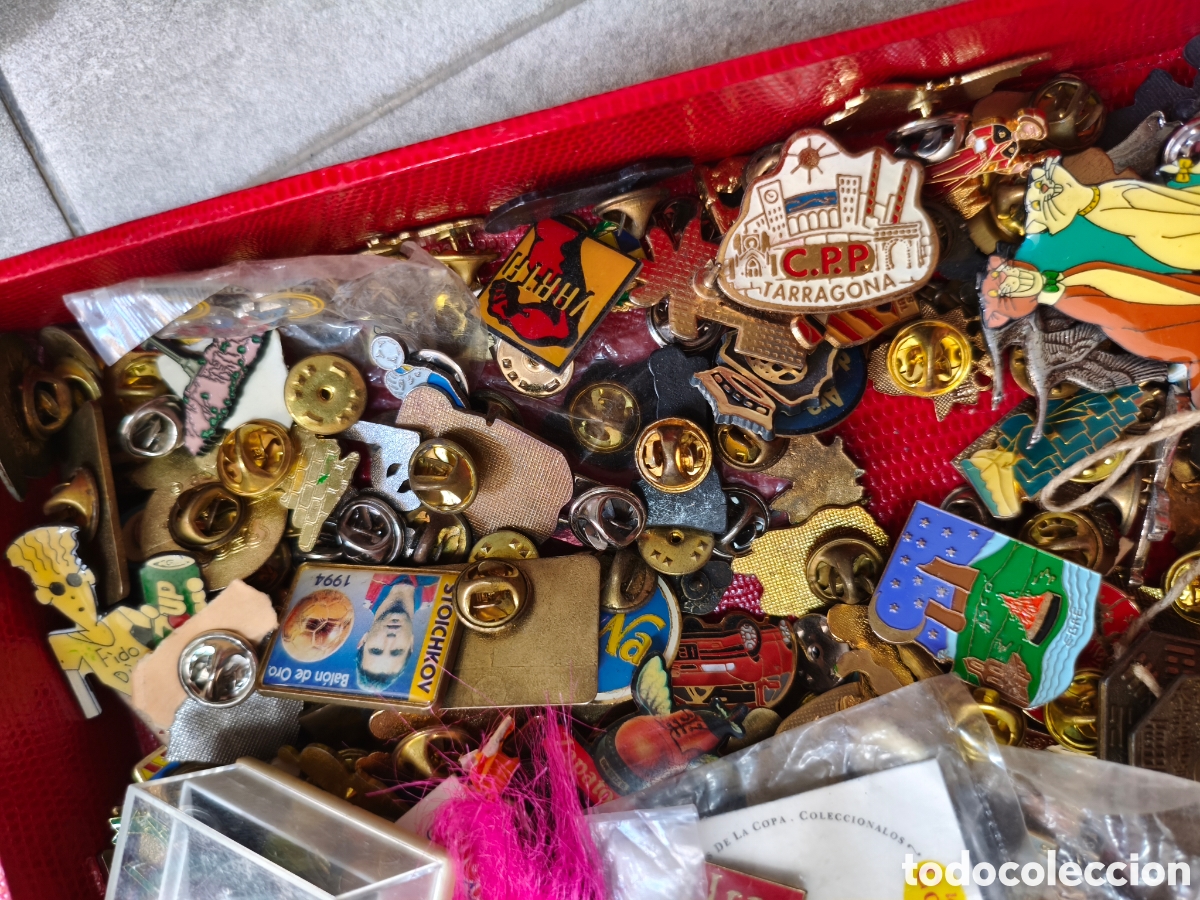 Pins de colecci&oacute;n: Lote pins antiguos variados - Foto 5
