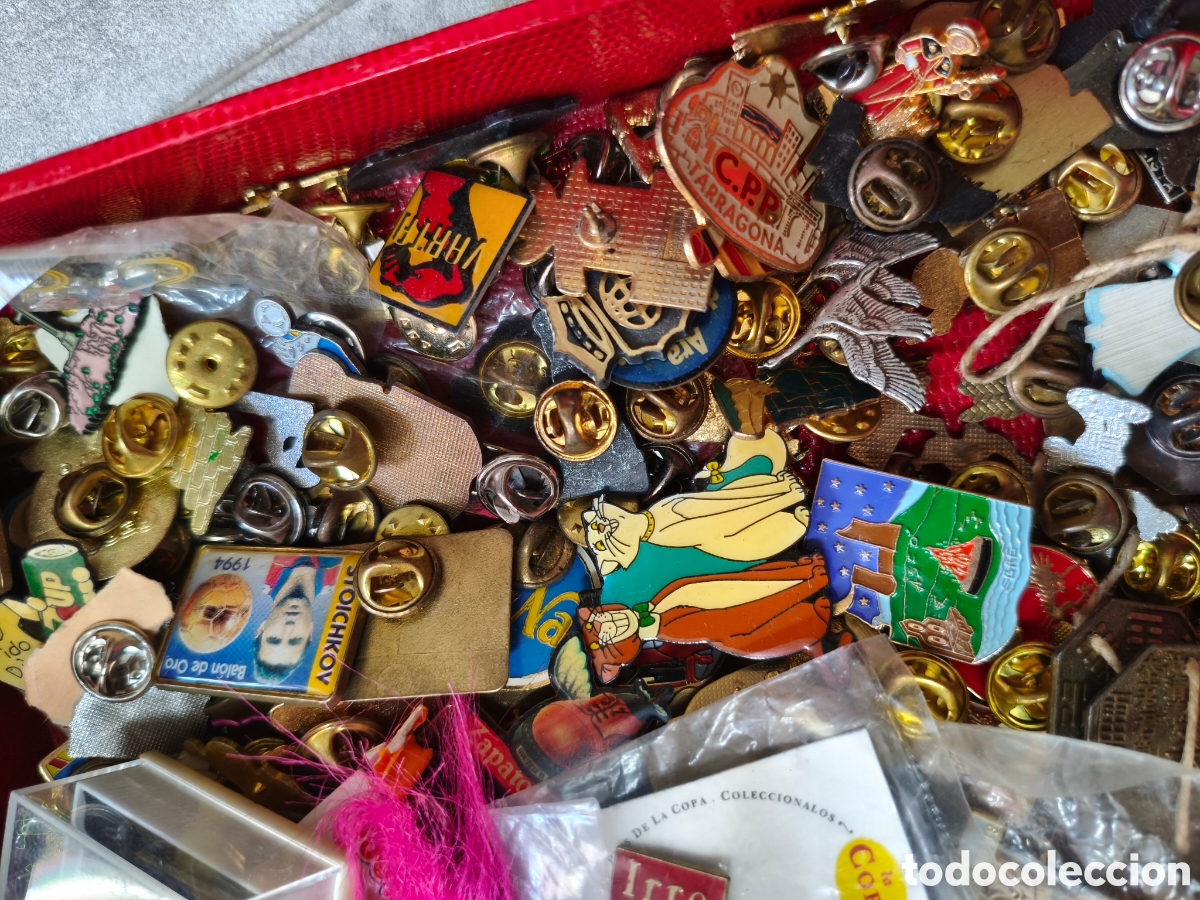 Pins de colecci&oacute;n: Lote pins antiguos variados - Foto 6