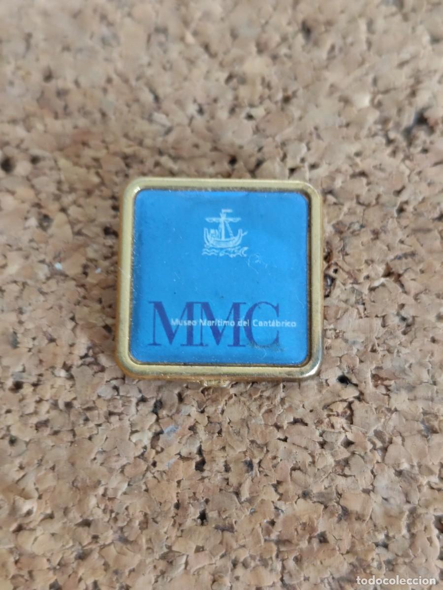 Pins de colecci&oacute;n: 2 Pin met&aacute;lico Museo Mar&iacute;timo del Cant&aacute;brico