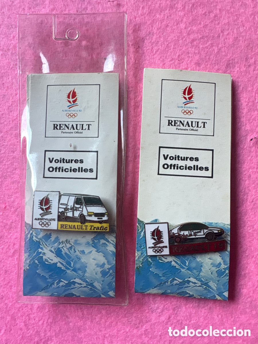 Pins de colecci&oacute;n: Lote pins oficial Renault (A15)