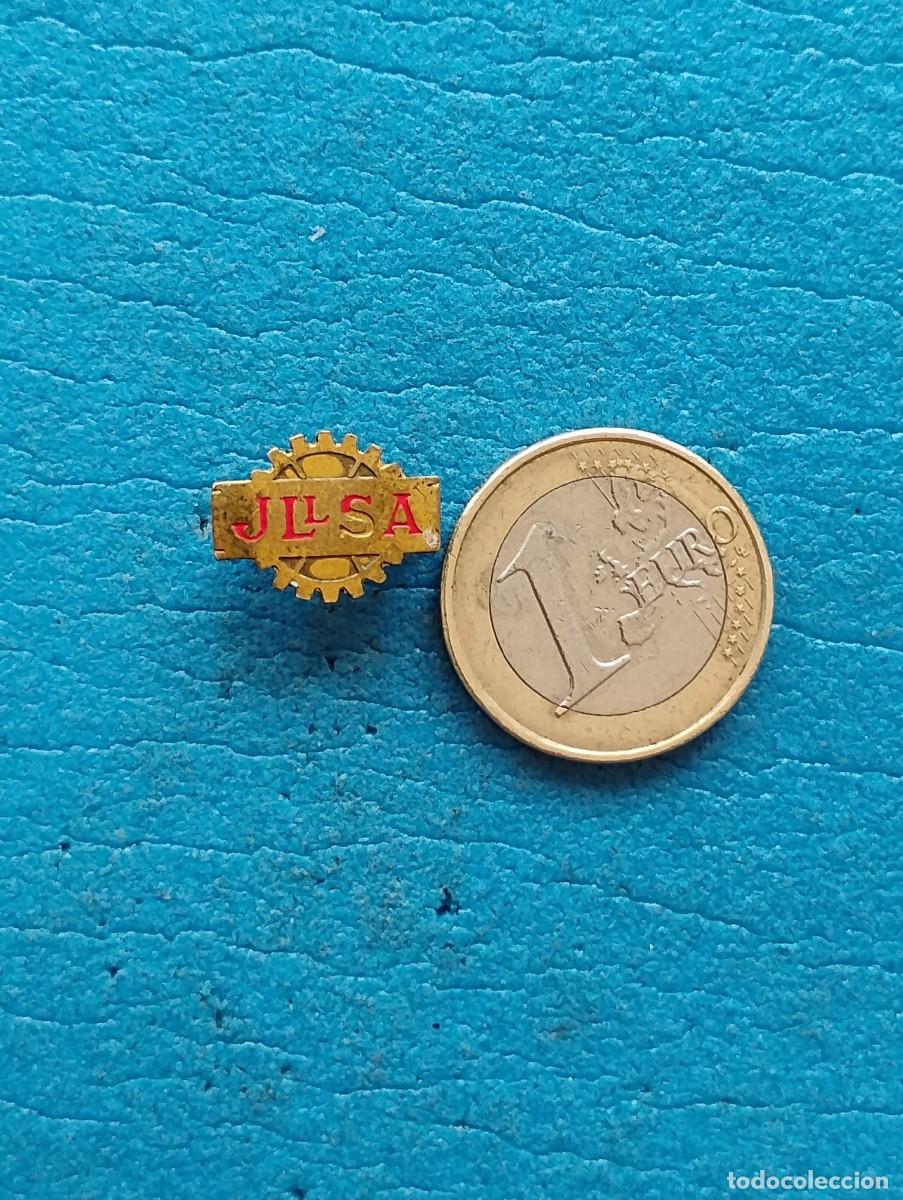 Pins de colecci&oacute;n: ANTIGUA INSIGNIA/PIN DE AGUJA IMPERDIBLE - JLL SA - (A IDENTIFICAR)