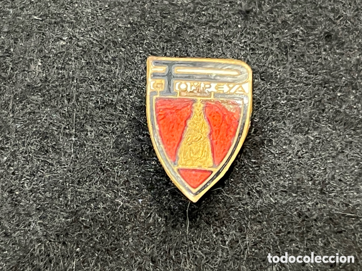 Pins de colecci&oacute;n: VIRGEN DEL ROSARIO DE POMPEYA CAPUCHINOS BARCELONA ANTIGUA INSIGNIA ESMALTADA SOLAPA PIN RELIGI&Oacute;N