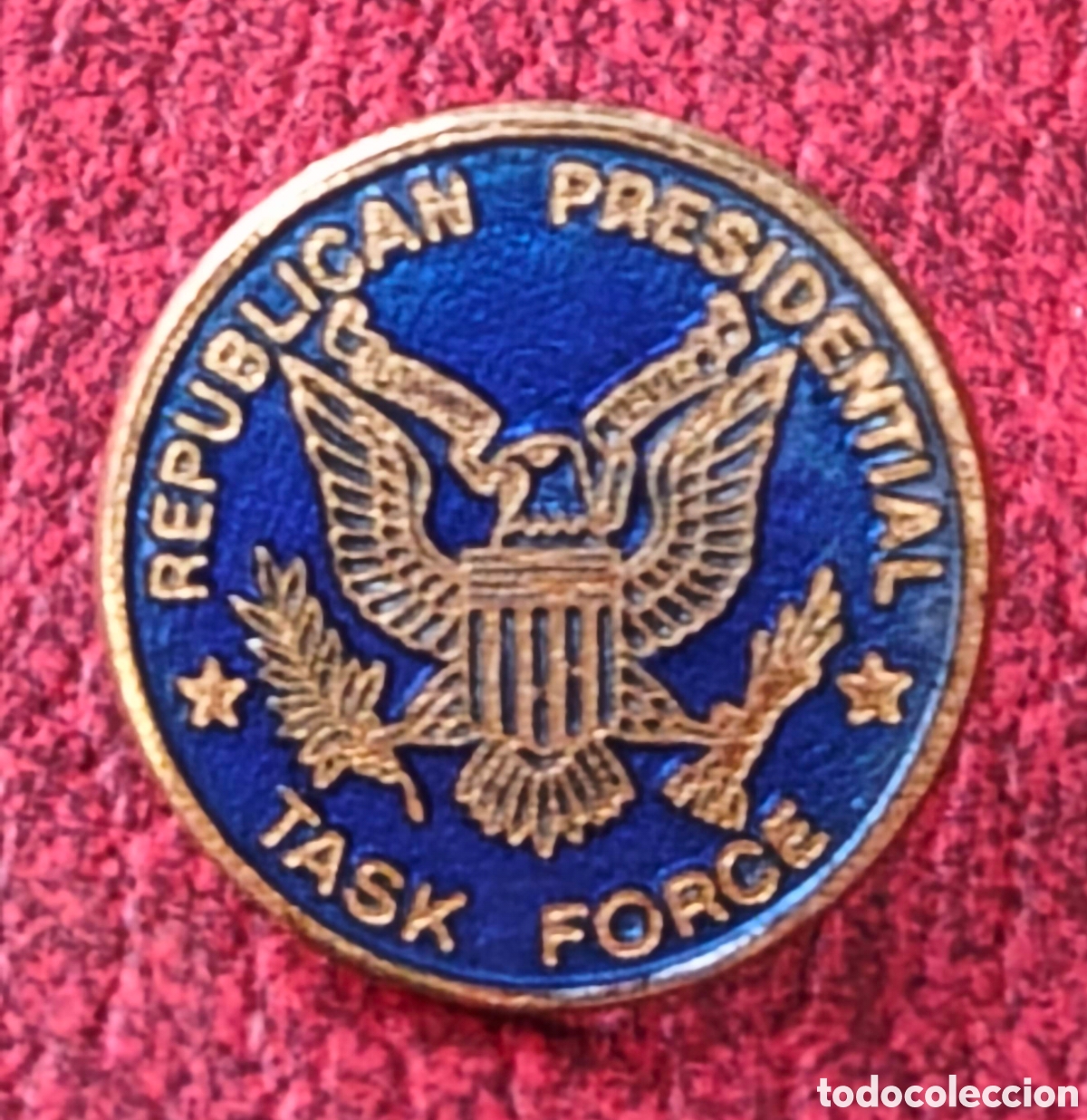 Pins de colecci&oacute;n: EEUU. Pin. Grupo de trabajo del Presidente republicano