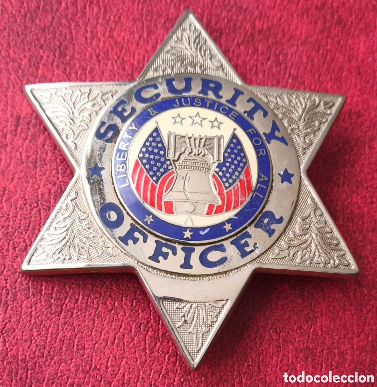 Pins de colecci&oacute;n: EEUU. Estrella de Oficial de seguridad