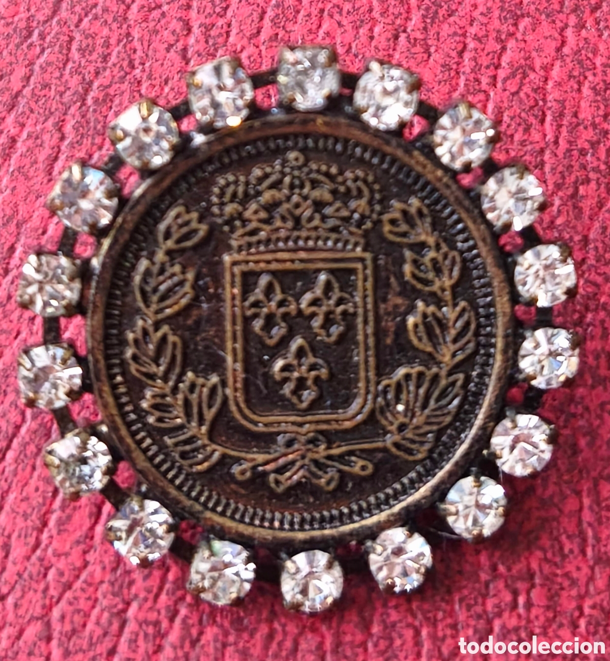 Pins de colecci&oacute;n: Francia. Escudo de armas de Luis XV