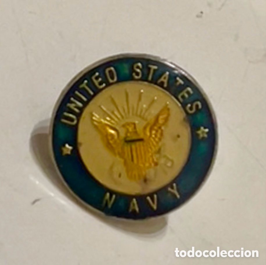 Pins de colecci&oacute;n: Pin. United States. Navy. Metal. Vintage.