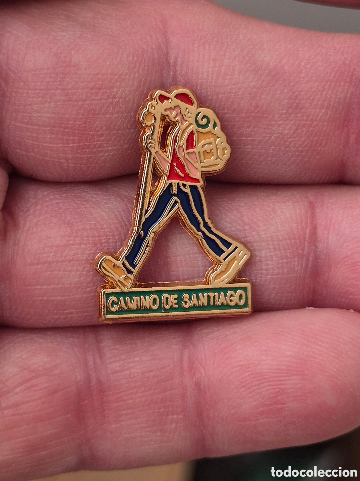 Pins de colecci&oacute;n: Pin Camino de Santiago Peregrino