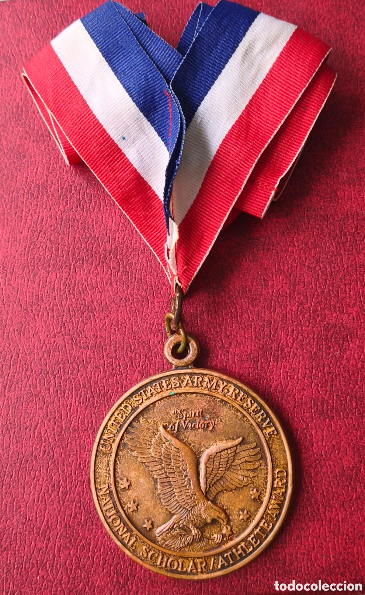 Pins de colecci&oacute;n: EEUU. Medall&oacute;n de la Reserva Nacional de Defensa. Atletismo escolar