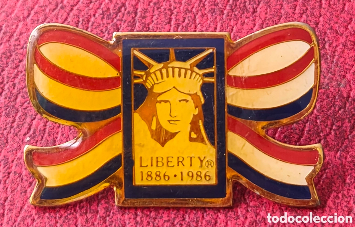 Pins de colecci&oacute;n: EEUU. A&ntilde;os '80. Estatua de la Libertad