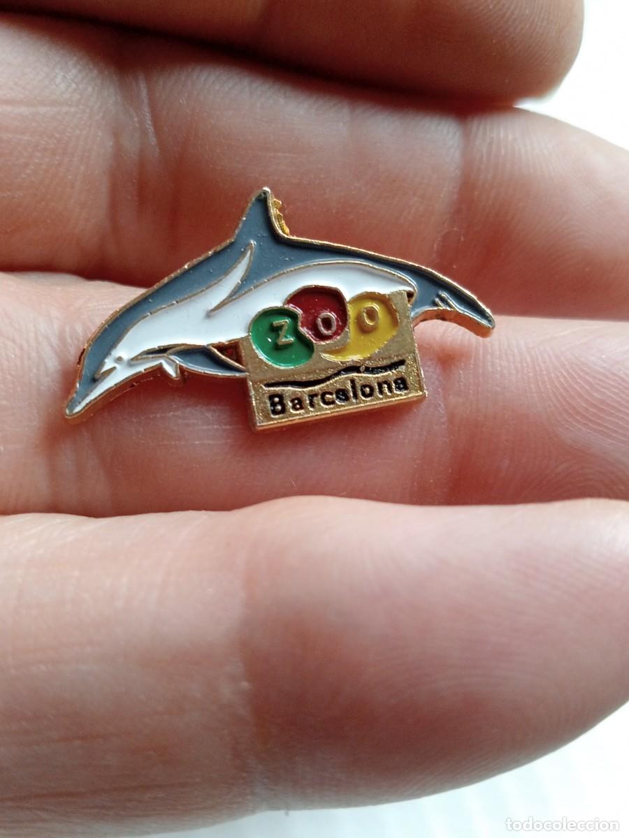 Pins de colecci&oacute;n: PINS ZOO BARCELONA DELFIN
