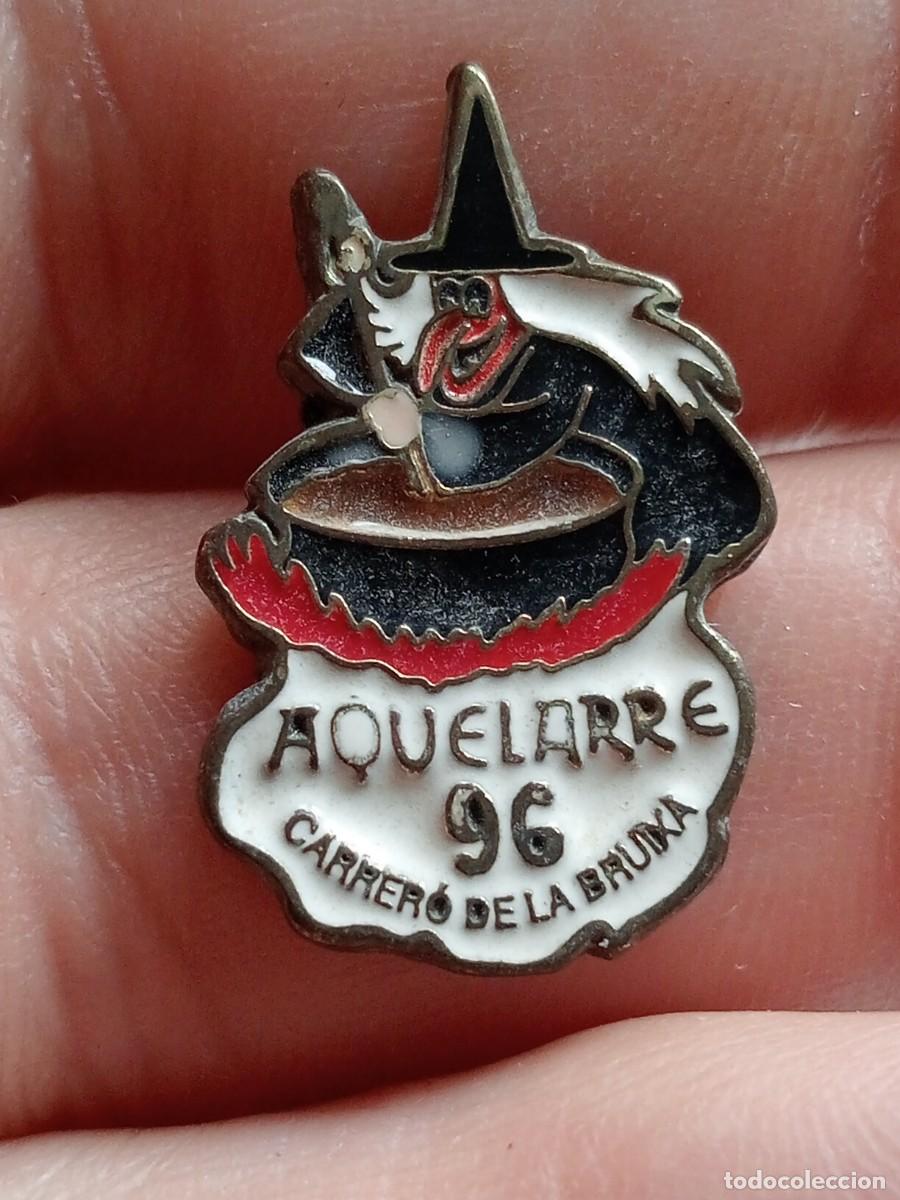 Pins de colecci&oacute;n: PINS AQUELARRE 96 CARRER&Oacute; DE LA BRUIXA , MEIGA,BRUJA, EXOTERISMO