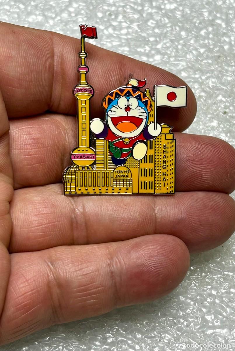 Pins de colecci&oacute;n: 4285.Pin Doraemon oficial de prensa de la TV Asahi para la Exposici&oacute;n Universal de Shangh&aacute;i 2010