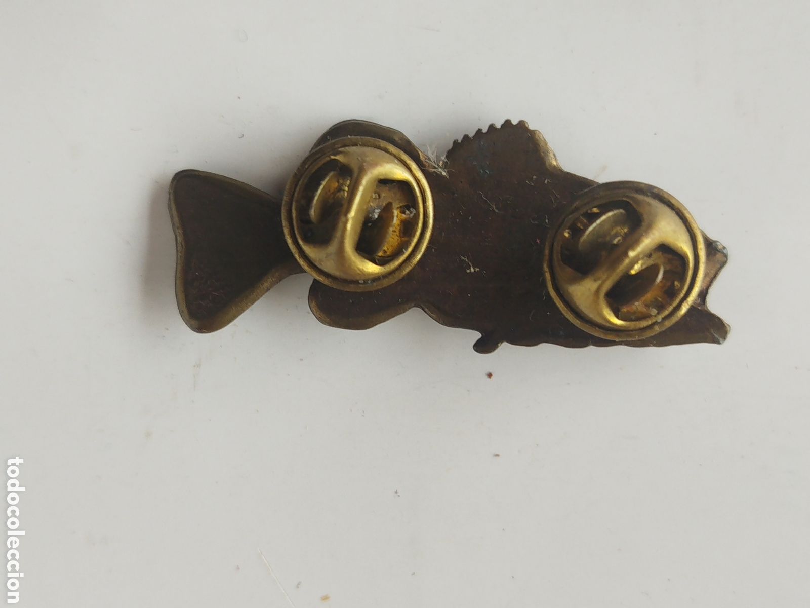 Pins de colecci&oacute;n: PIN DE SALM&Oacute;N EN METAL - Foto 2