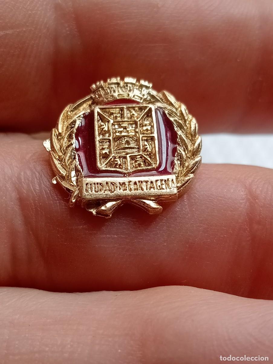 Pins de colecci&oacute;n: PINS CIUDAD DE CARTAGENA MURCIA ESCUDO HER&Aacute;LDICO