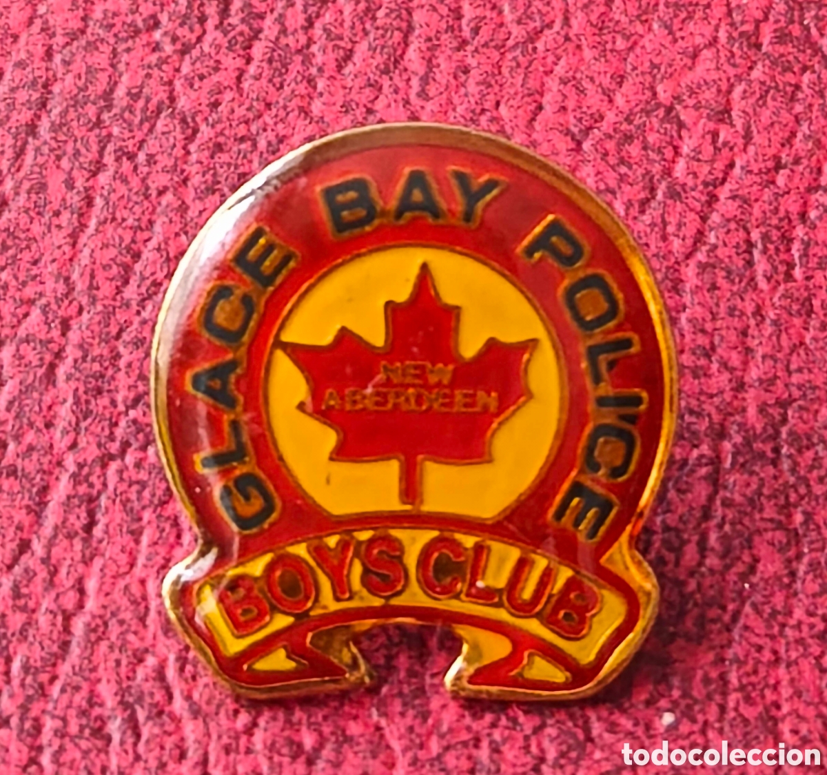 Pins de colecci&oacute;n: Canad&aacute;. Nueva Escocia. Polic&iacute;a de Glace.Bay