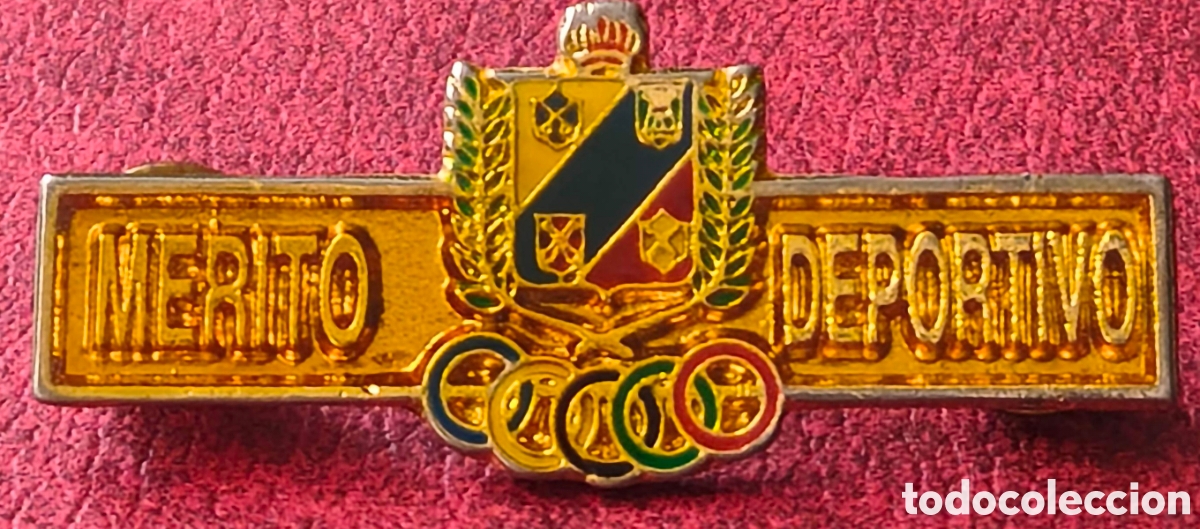 Pins de colecci&oacute;n: Espa&ntilde;a. Juegos intermilitares. M&eacute;rito deportivo