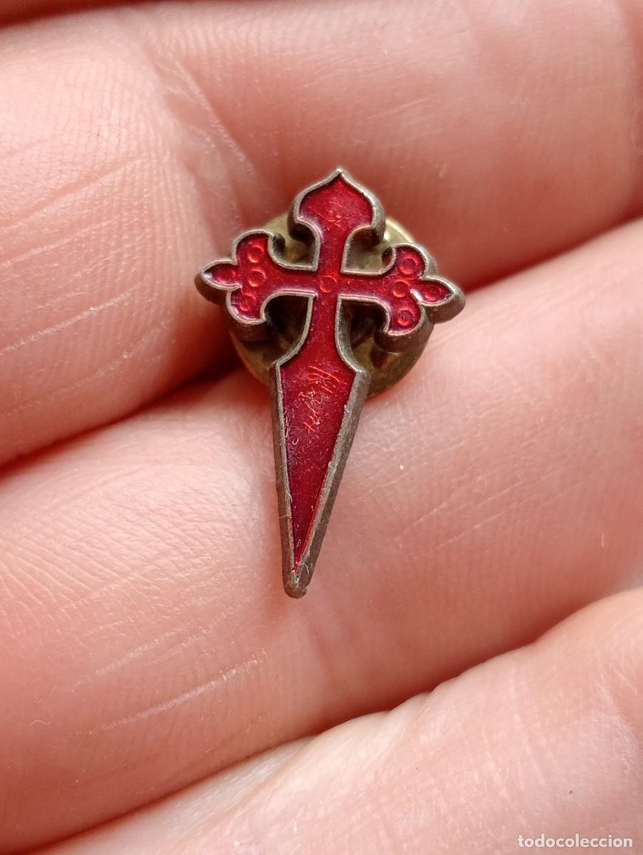 Pins de colecci&oacute;n: PINS CRUZ SANTIAGO ORDEN CABALLERIA INSIGNIA