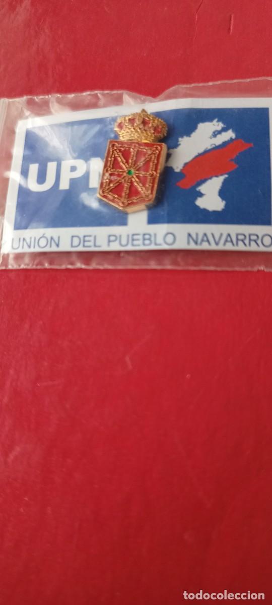 Pins de colecci&oacute;n: Pin escudo Gobierno de Navarra - UPN - Uni&oacute;n del pueblo navarro