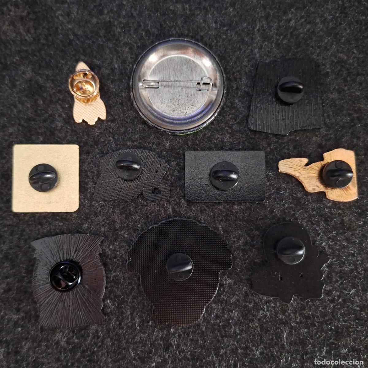 Pins de colecci&oacute;n: Lote de 9 pins variados + 1 chapa - Foto 2