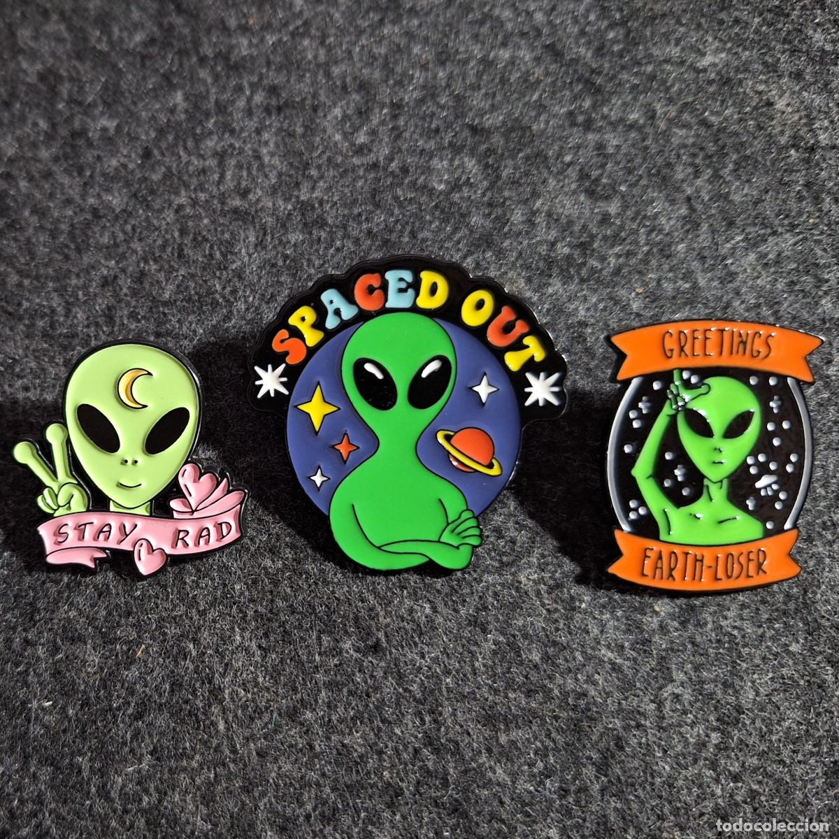 Pins de colecci&oacute;n: Lote de 9 pins variados + 1 chapa - Foto 5