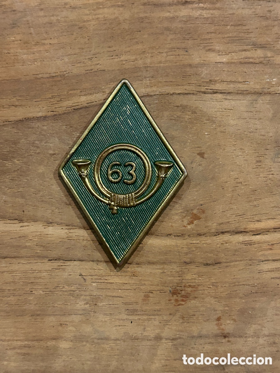 Pins de colecci&oacute;n: Ej&eacute;rcito Espa&ntilde;ol, de las tropas o Regimiento de Infanter&iacute;a de Cazadores de Monta&ntilde;a n&ordm; 63.