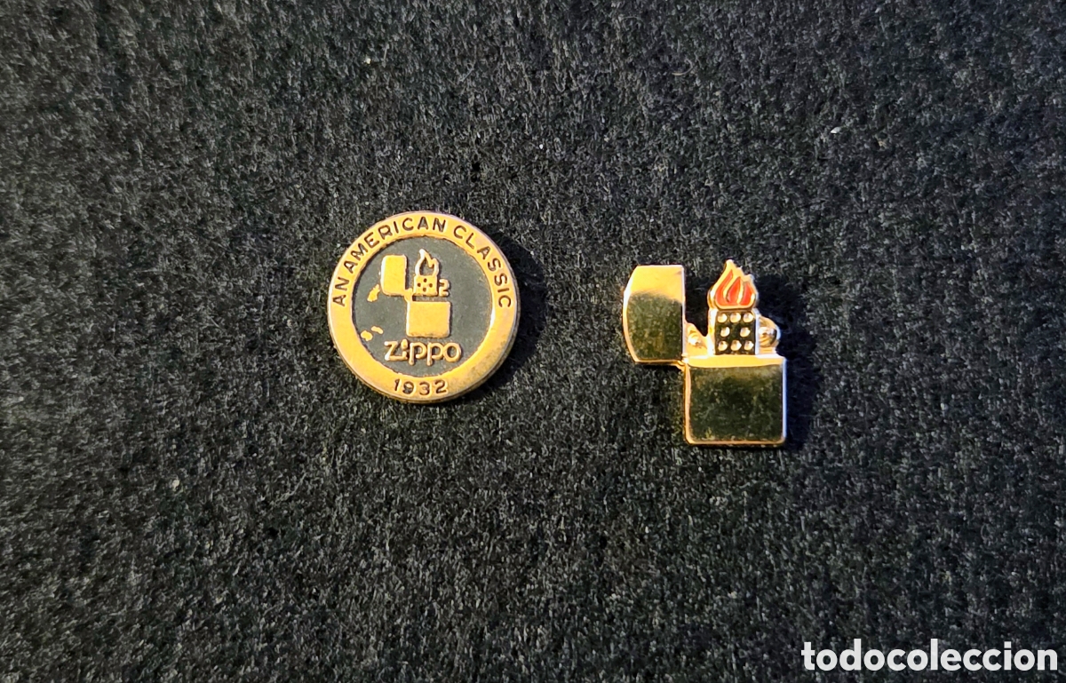 Pins de colecci&oacute;n: Pins Zippo originales. USA. - Foto 2