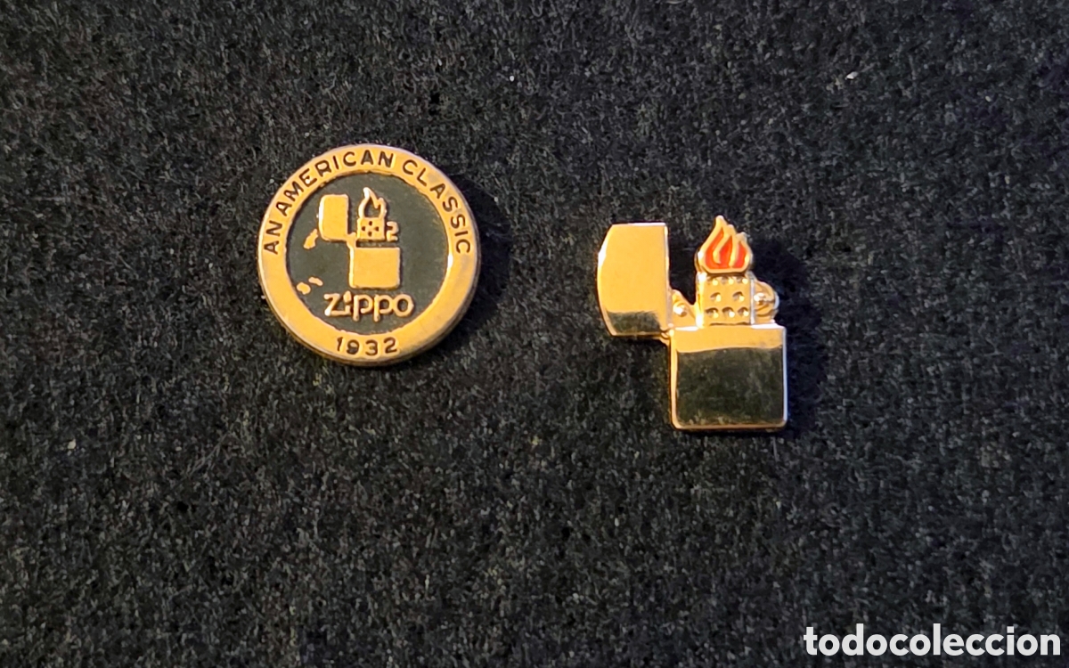 Pins de colecci&oacute;n: Pins Zippo originales. USA.