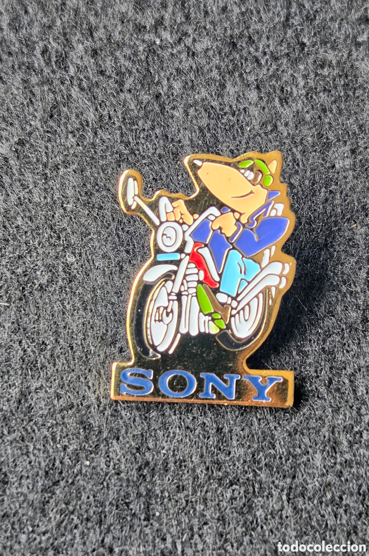 Sammlung von Pins: Pin Sony en Bicleta.
