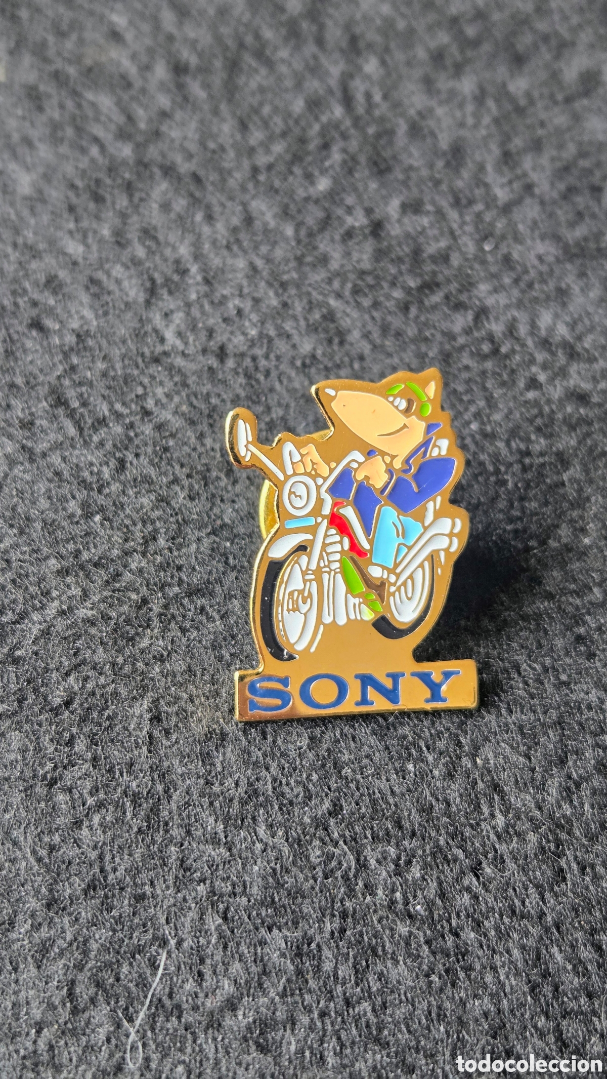 Pins de colecci&oacute;n: Pin Sony en Bicleta. - Foto 4