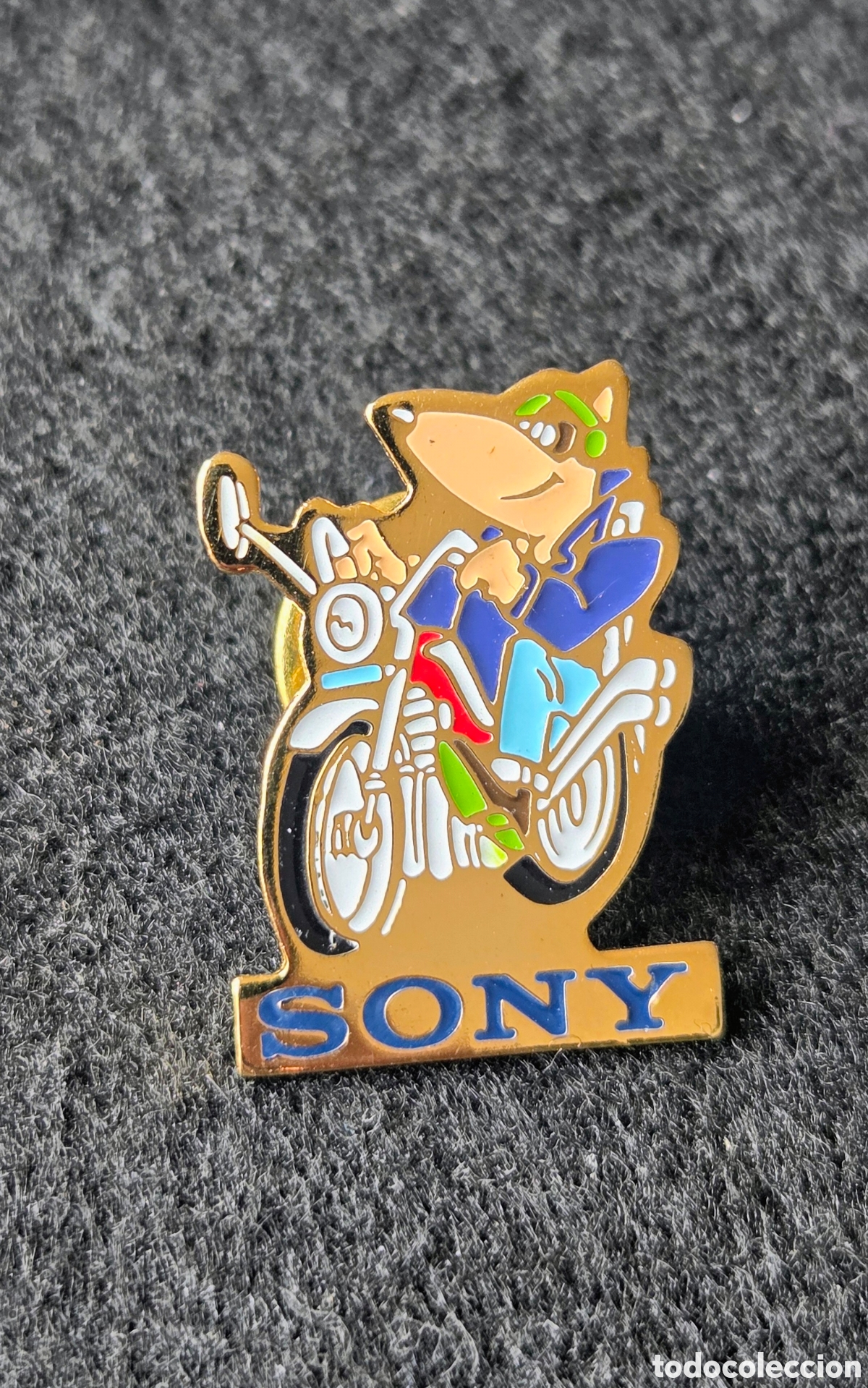 Pins de colecci&oacute;n: Pin Sony en Bicleta. - Foto 2
