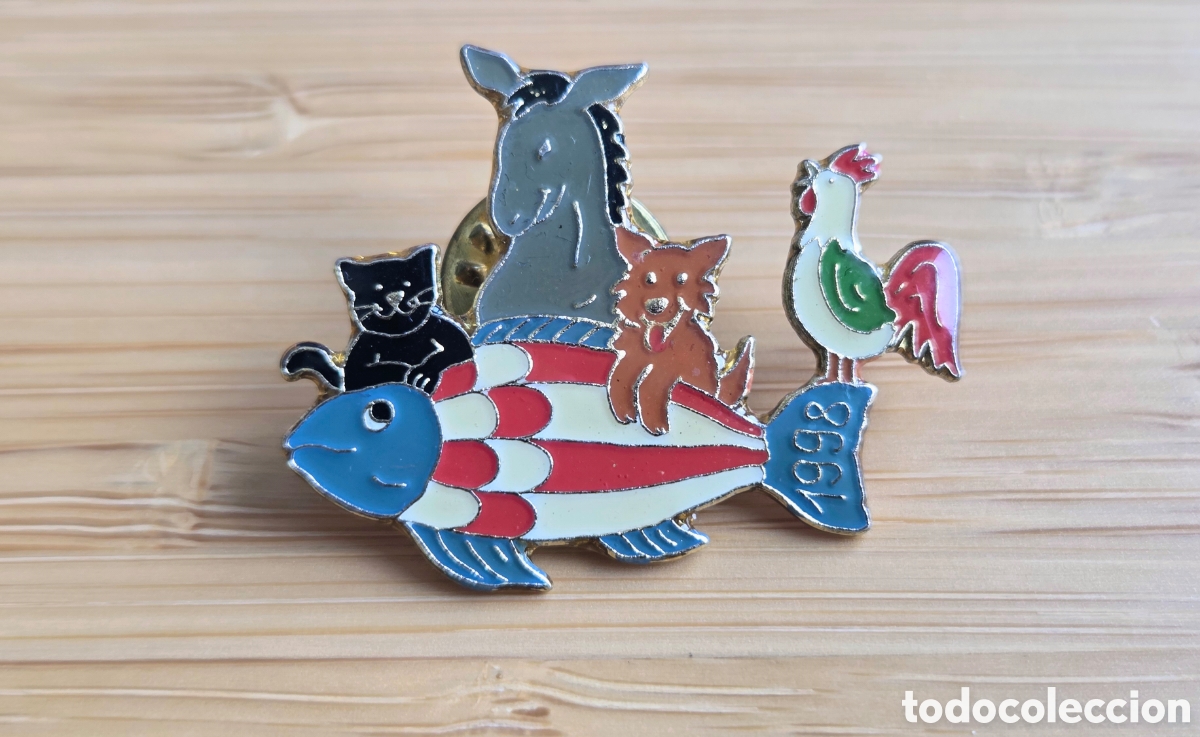 Pins de colecci&oacute;n: Pin Trotam&uacute;sicos de Bremen. De 1998. Original.