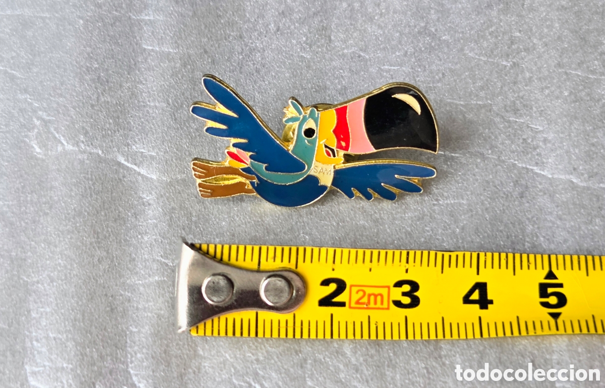 Pins de colecci&oacute;n: Pin Tucan Sam (Original Kelloggs 1992) - Foto 5