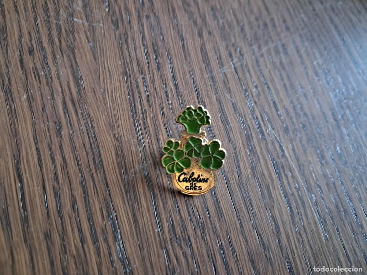 Pins de colecci&oacute;n: pin de publicidad, perfume, colonia, Cabotine de gres.