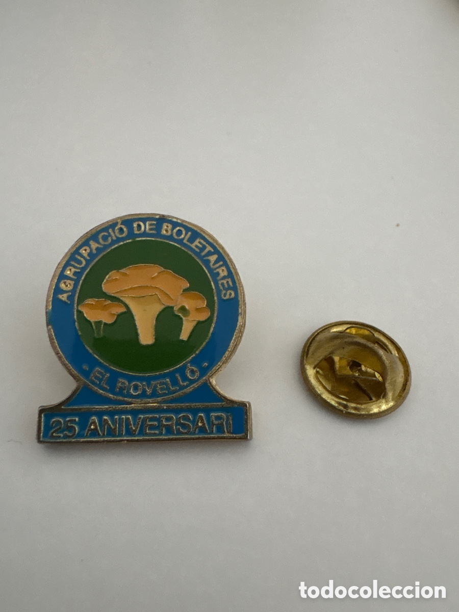 Pins de colecci&oacute;n: Pin Agrupaci&oacute; de Boletaires el Rovell&oacute; 25 aniversari