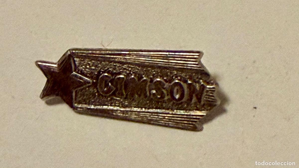 Pins de colecci&oacute;n: ANTIGUA INSIGNIA AGUJA MOTOCICLETAS GIMSON