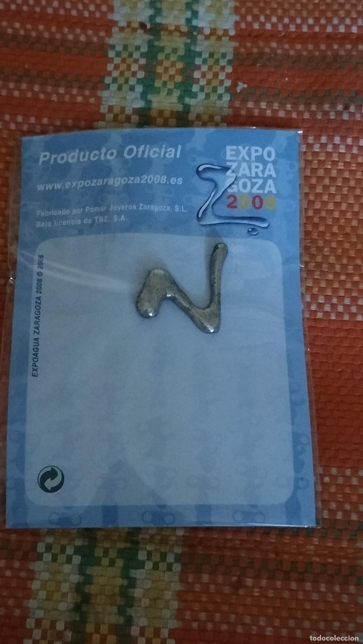 Pins de colecci&oacute;n: ANTIGUO PINS OFICIAL EXPO ZARAGOZA 2008