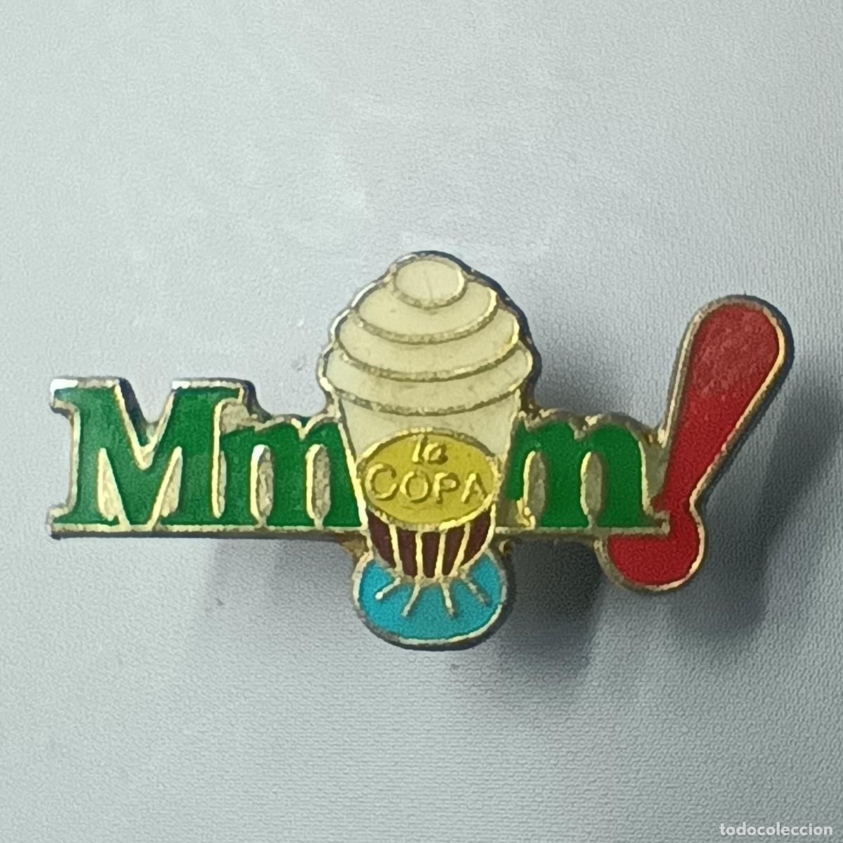 Pins de colecci&oacute;n: Pin &ndash; Danone &ndash; La Copa Mm m! &ndash; Promocional a&ntilde;os 90