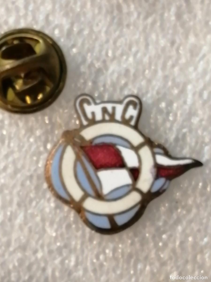 Pins de colecci&oacute;n: &Uacute;NICO PIN CLUB N&Aacute;UTICO DE CANGAS DO MORRAZO GALICIA ESMALTADO FUEGO ORIGINAL &Eacute;POCA DEPORTIVA