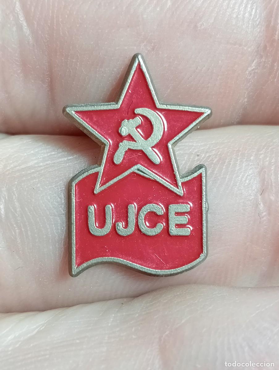 Pins de colecci&oacute;n: PINS UJCE UNI&Oacute;N JUVENTUDES COMUNISTAS DE ESPA&Ntilde;A TEMA POL&Iacute;TICA SINDICATOS INSIGNIA SINDICAL IZQUIERDA