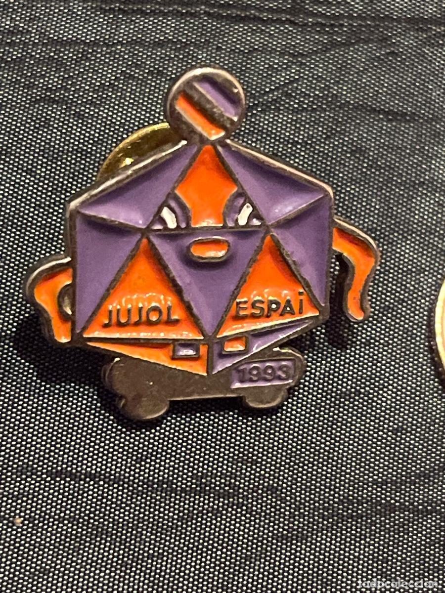 Pins de colecci&oacute;n: Pin Jordi Cul&eacute; - Espai Jujol 1993 (Raro / Coleccionismo)