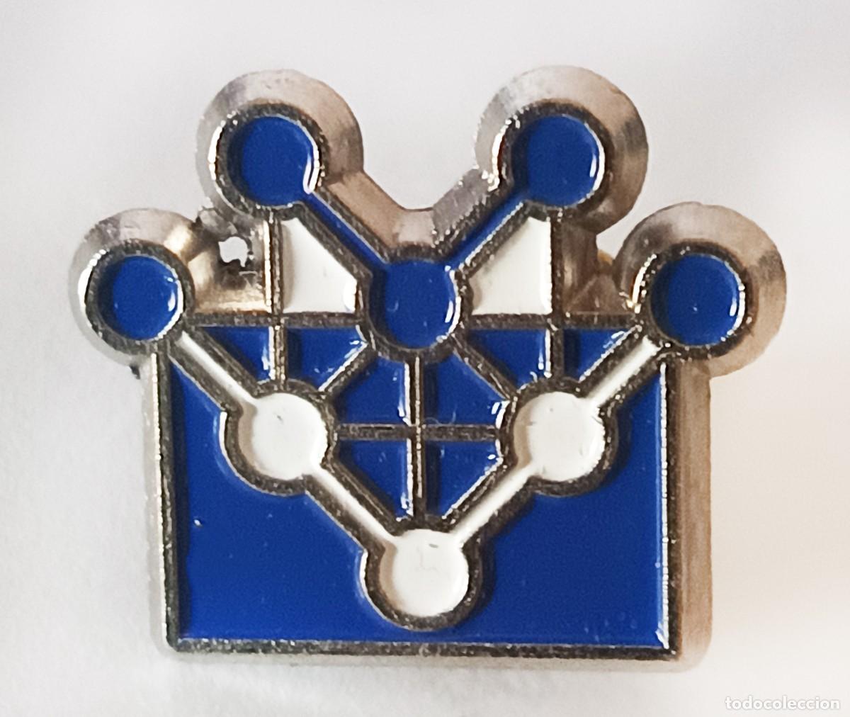 Pins de colecci&oacute;n: PIN DE SOLAPA ENCLAVAMIENTO FERROVIARIO DE ESTACIONES DE RENFE 1,5 X 2 CM MUY RARO