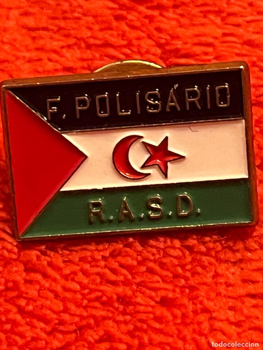 Pins de colecci&oacute;n: Pin Insignia Frente Polisario - R.A.S.D. (S&aacute;hara Occidental) - Coleccionismo Pol&iacute;tico
