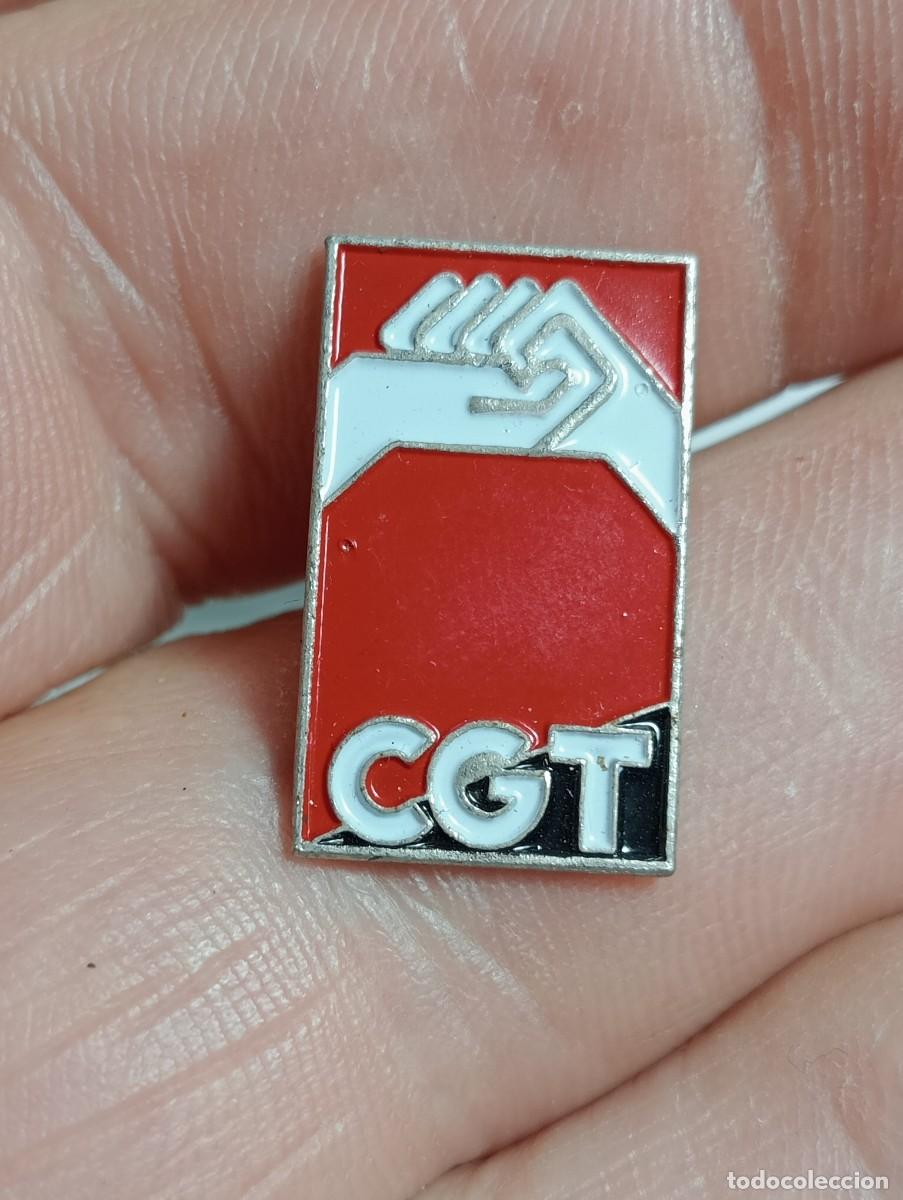 Pins de colecci&oacute;n: PINS CGT CONFEDERACI&Oacute;N GENERAL TRABAJADORES POL&Iacute;TICA SINDICATOS INSIGNIA SINDICAL IZQUIERDA