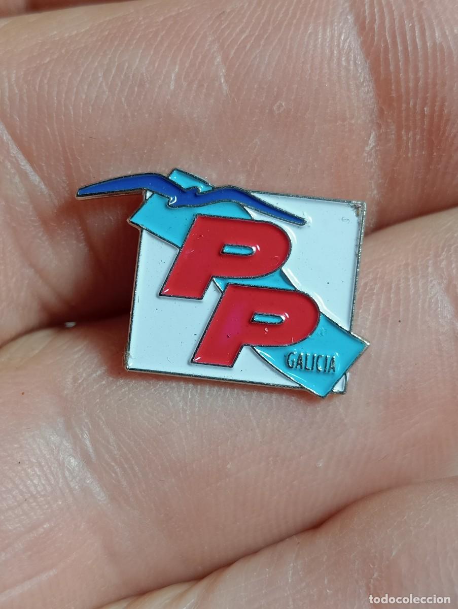 Pins de colecci&oacute;n: PINS POL&Iacute;TICA PP PARTIDO POPULAR DE GALICIA SINDICATO